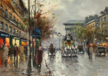 París Painting - AB boulevard de la madeleine 8 París